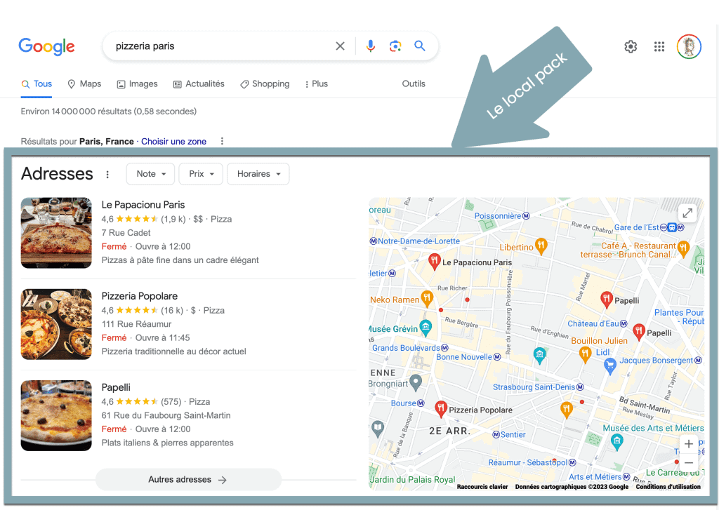 local pack SEO