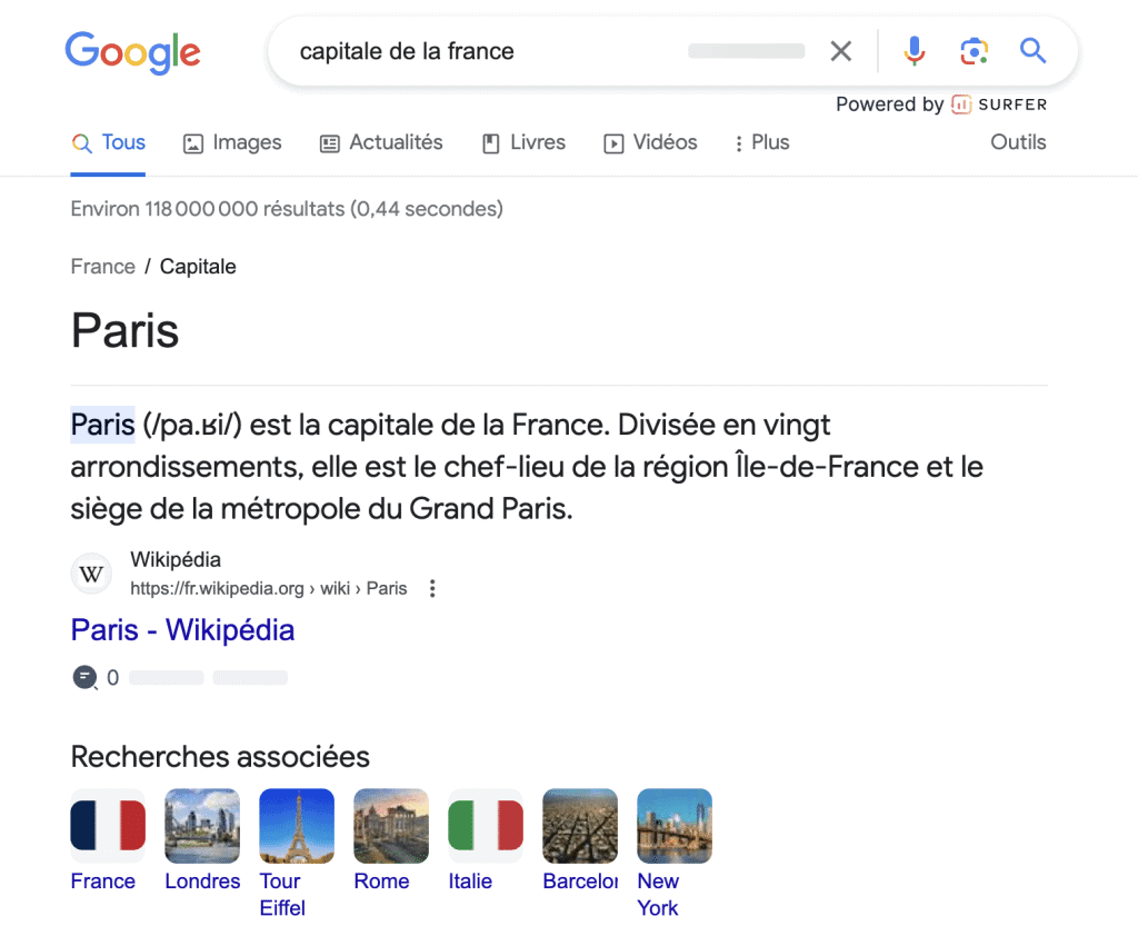 recherche zéro clic