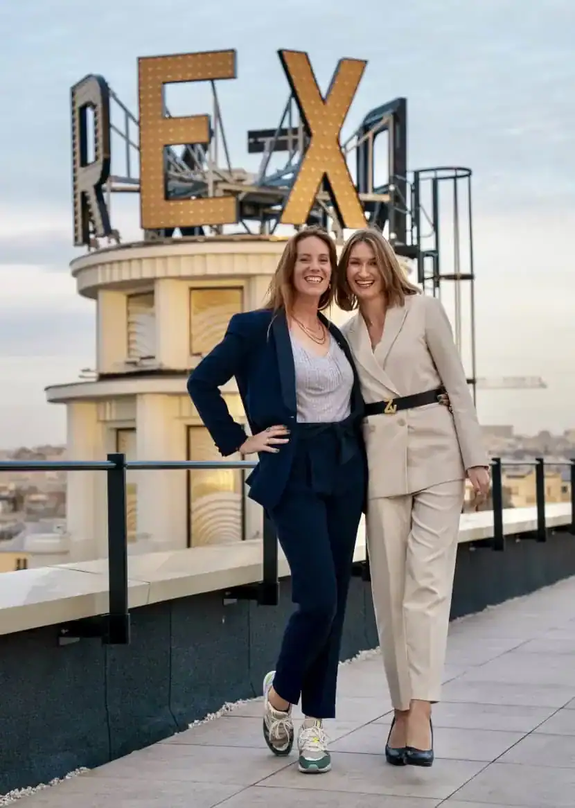 Nelly Kempf et Camille Dufossez au Grand Rex