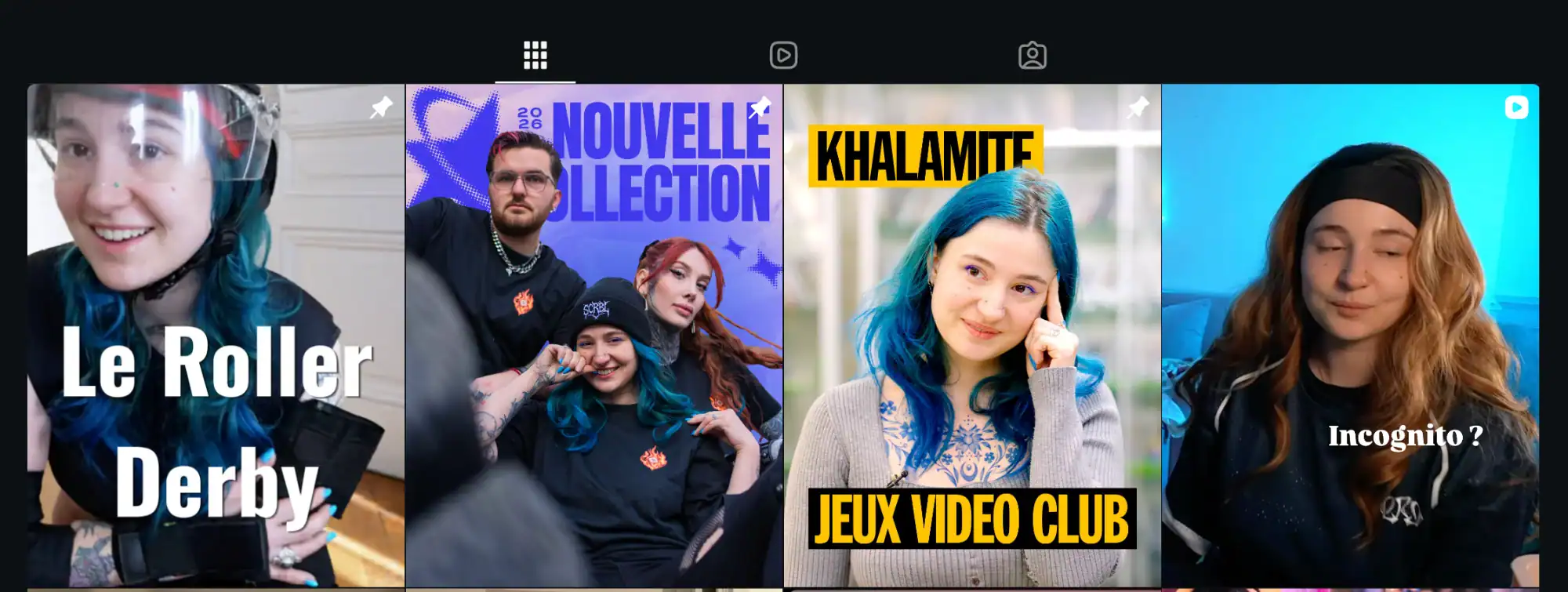 Le feed Instagram de Khalamité