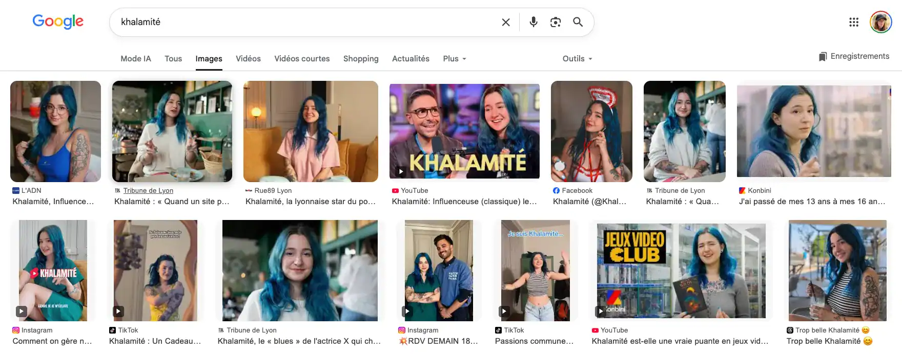 Khalamité, partout reconnaissable