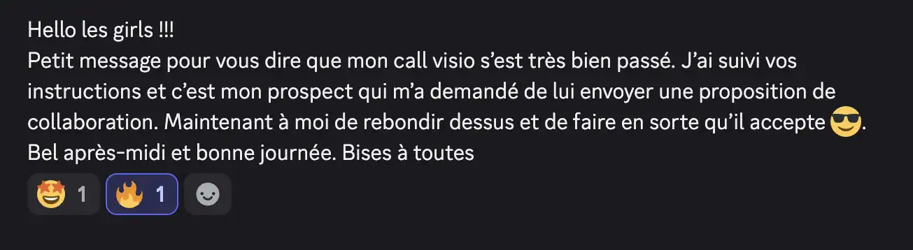 Avis d'une élève Next Gen