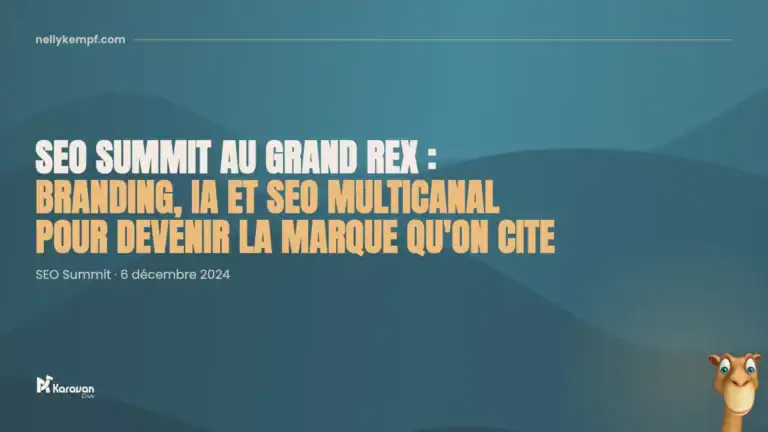 SEO Summit au Grand Rex : branding, IA et SEO multicanal pour devenir la marque qu’on cite